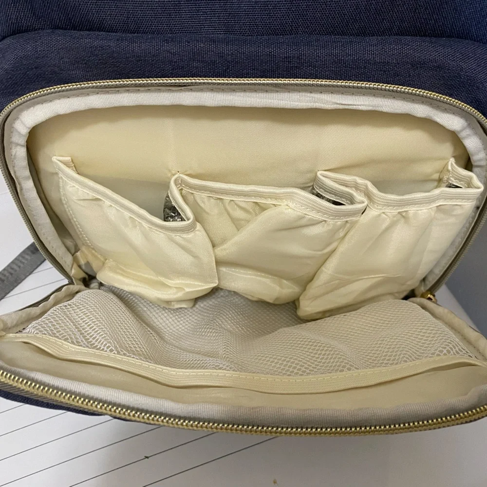 LAND Blue Mommy & Baby Diaper Bag